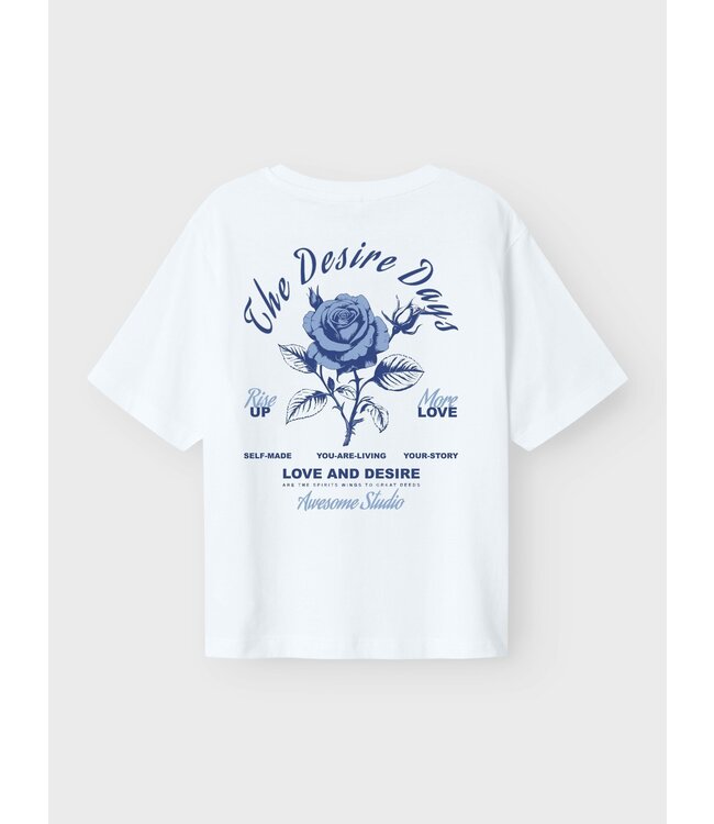 Name it zomer top S/S meisjes - wit - Nkfhominu