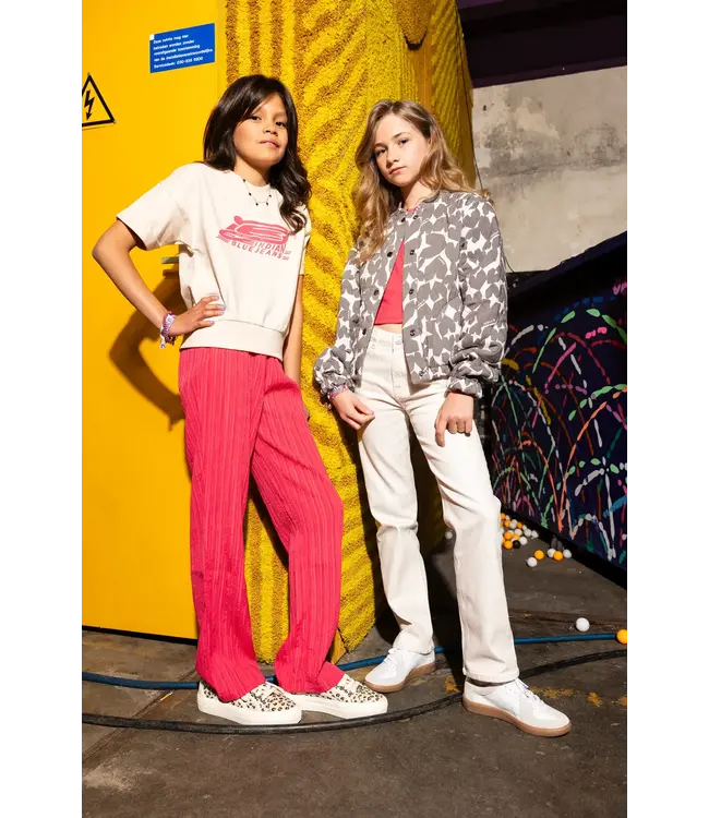 Indian Blue Jeans Zomer T-shirt S/S meisjes - zand - cropped