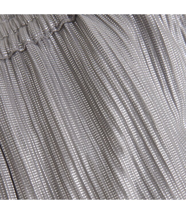 Indian Blue Jeans Zomer broek meisjes - grijs - metallic - wide fit