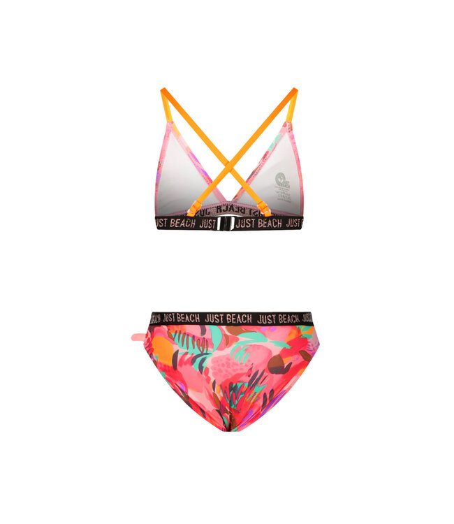 Just Beach zomer bikini meisjes - rood - triangel - Bali