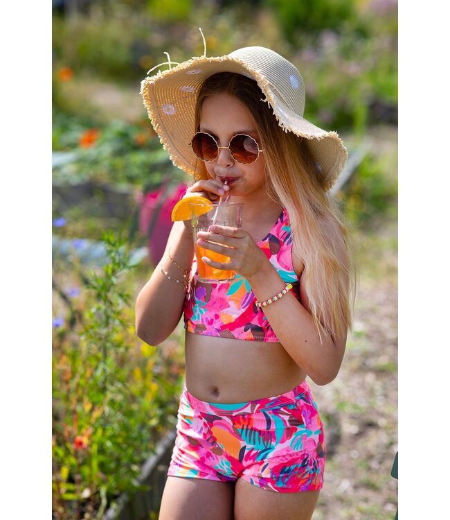 Just Beach zomer bikini meisjes - roze - Sunkiss