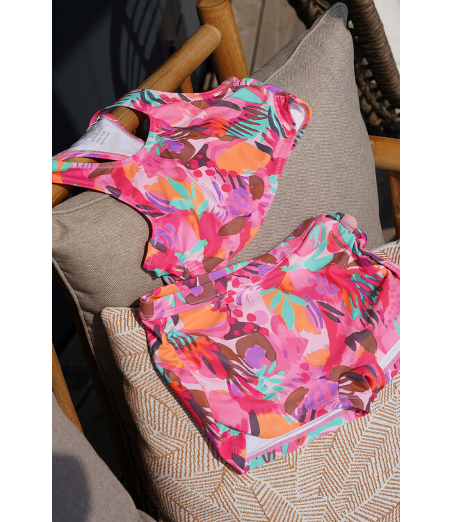 Just Beach zomer bikini meisjes - roze - Sunkiss