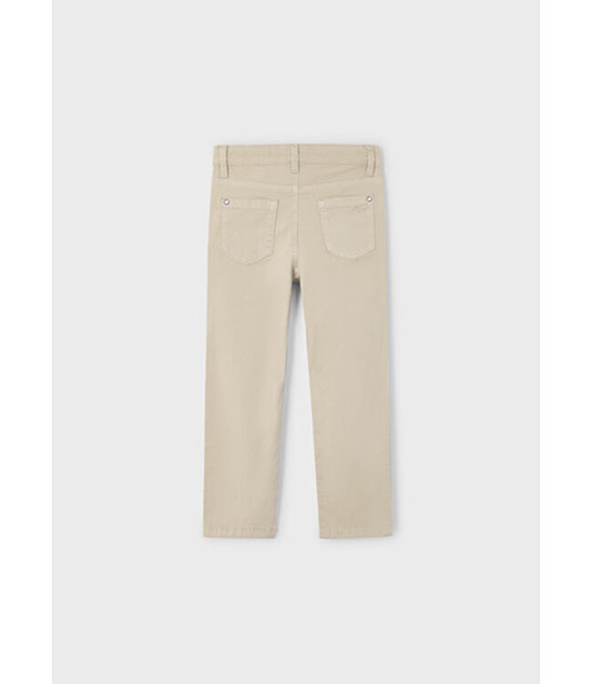Mayoral Zomer broek slim fit jongens - bruin