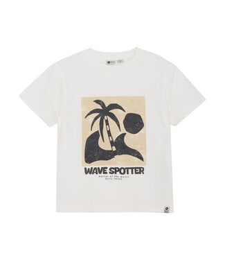 Daily7 Zomer T-shirt S/S jongens - wit - print