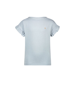 Like Flo zomer t-shirt meisjes - blauw - jersey, glitter - Emma