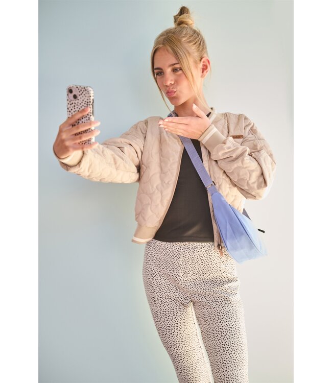 NoBell zomer crop top meisjes - zwart - Kit