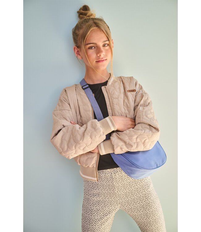 NoBell zomer crop top meisjes - zwart - Kit