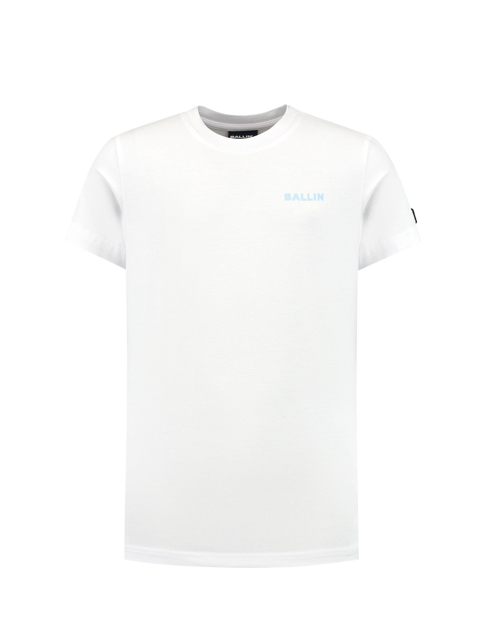 Ballin Zomer t-shirt jongens - wit - Dual-tone palm afbeelding