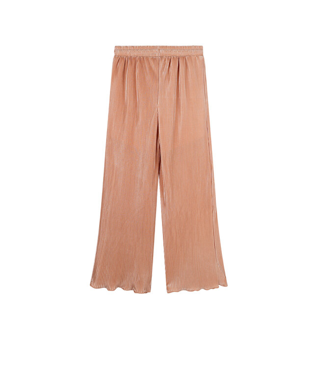 NoNo zomer palazzo broek meisjes - zand - plissee - Sun