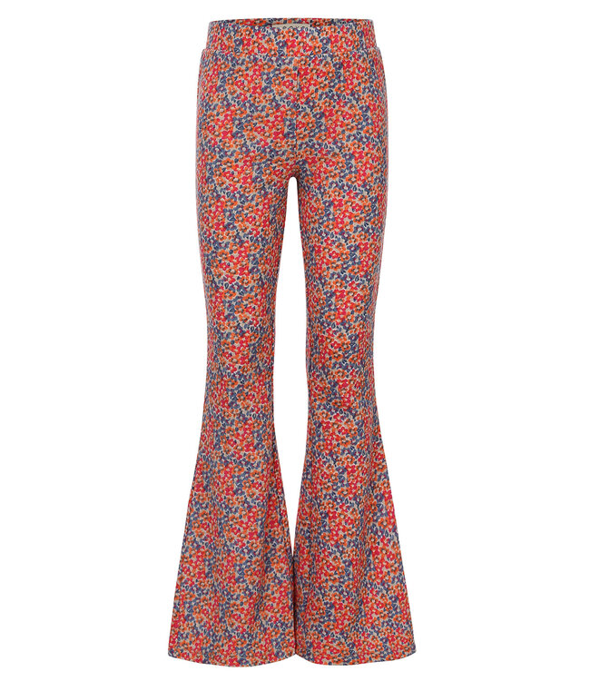 LOOXS Little Zomer flair broek meisjes crinkle - roze