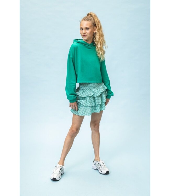 LOOXS 10sixteen Zomer hoodie meisjes - groen