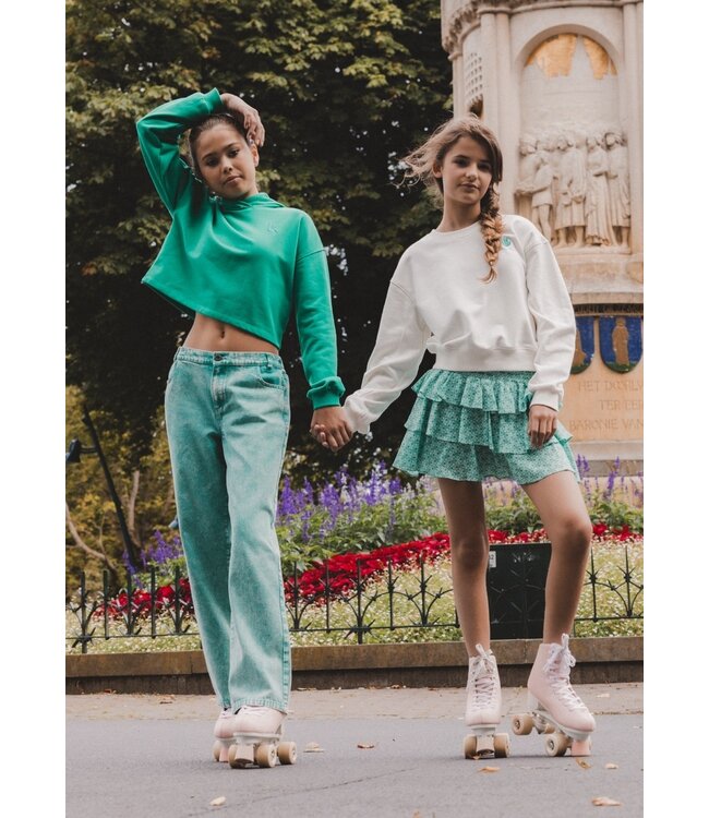 LOOXS 10sixteen Zomer hoodie meisjes - groen