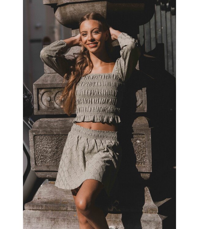 LOOXS 10sixteen Zomer smock top meisjes - groen