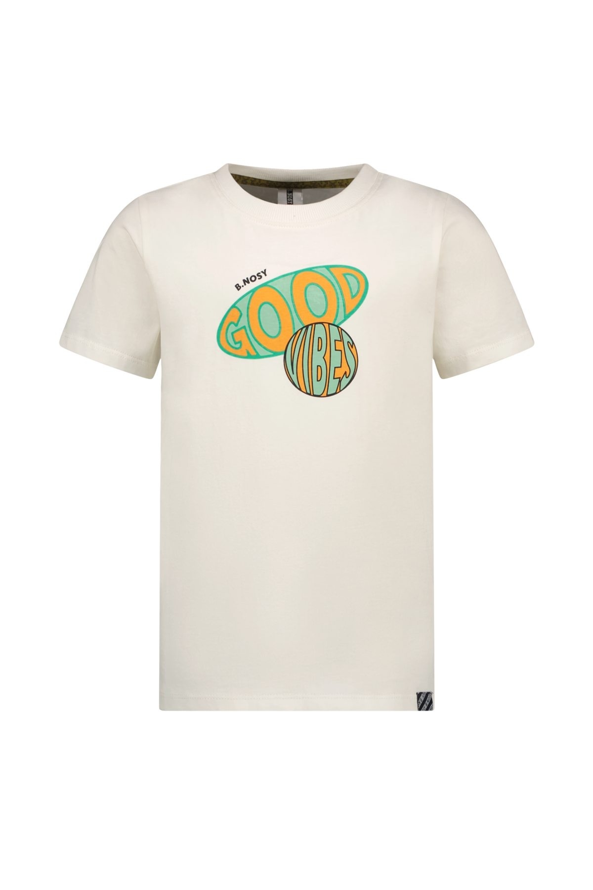 B.Nosy zomer t-shirt jongens - katoen wit - Timmy afbeelding