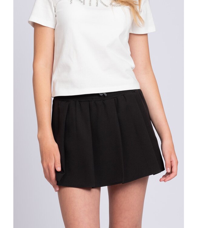 Nik&Nik zomer skort meisjes - zwart - Combi