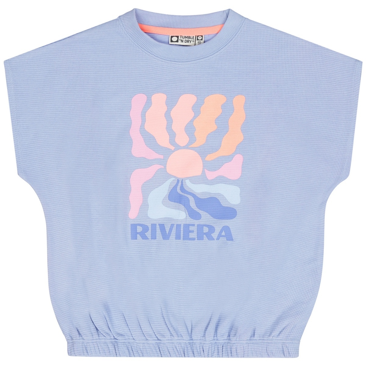 Tumble & Dry zomer t-shirt meisjes - licht blauw - Marie afbeelding