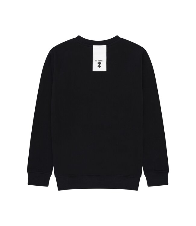 Touzani zomer sweater jongens - zwart - Chagoi