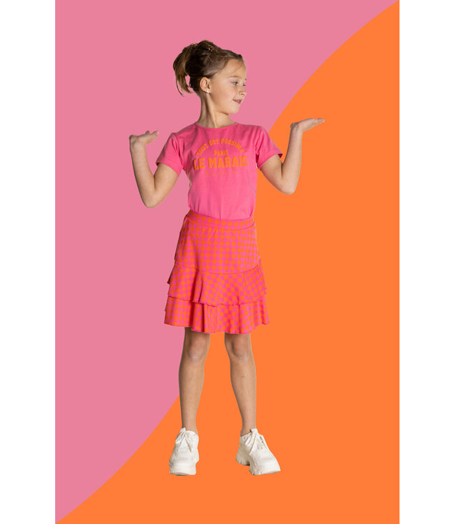 O'Chill Zomer meisjes shirt roze - Anna