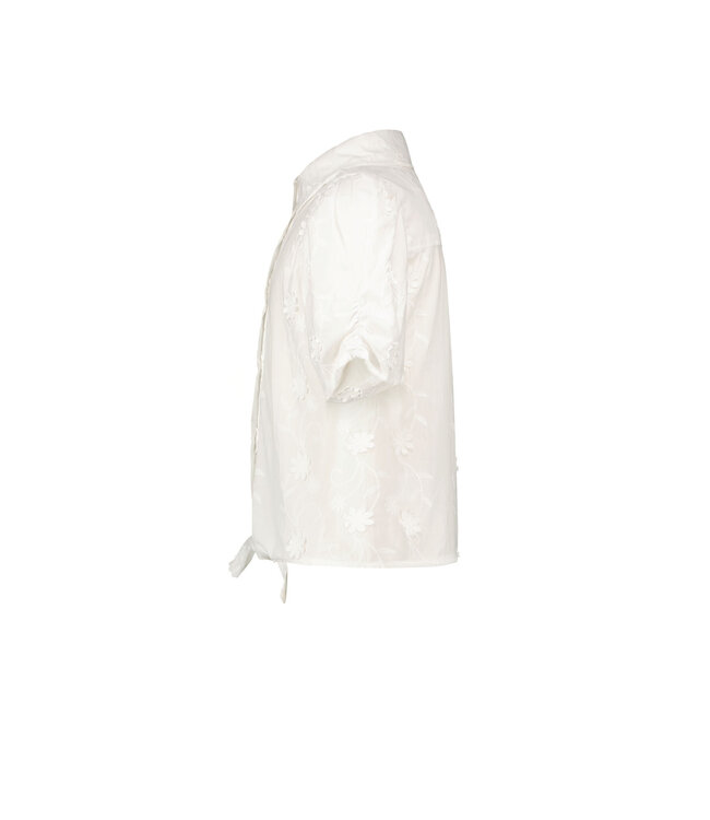 Like Flo zomer blouse meisjes - off wit - ballon mouw - Cindy