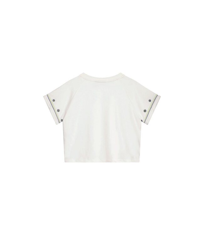 Like Flo zomer sweater meisjes teens - off wit - cropped - Dazy