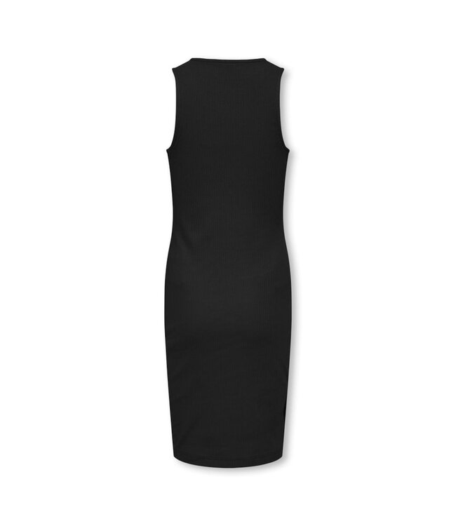 Kids ONLY zomer midi jurk meisjes - zwart - Kogbelfast