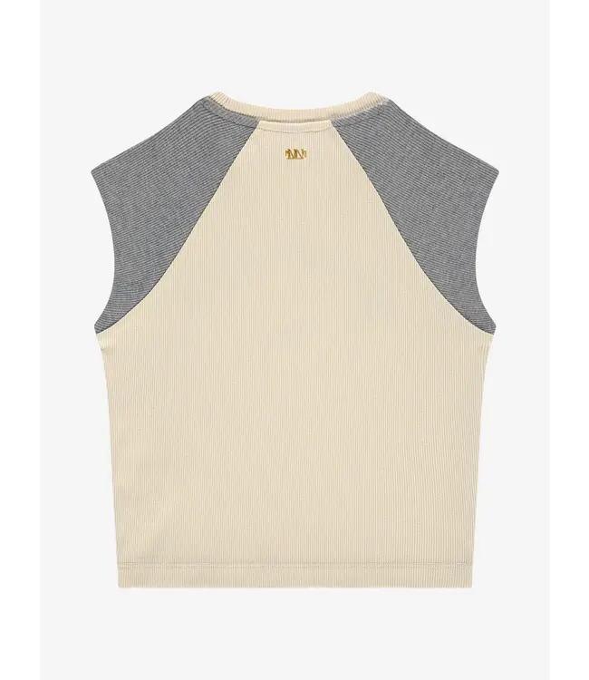 Nik&Nik zomer sweat broek meisjes - taupe - Ivy