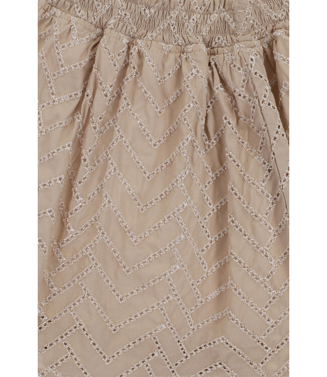 LOOXS 10sixteen Zomer skort meisjes embroidery - off wit