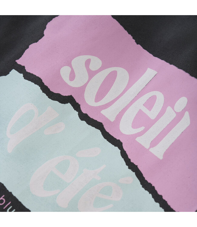 Indian Blue Jeans Zomer T-shirt S/S meisjes - grijs - print