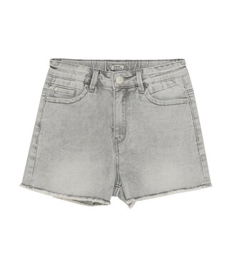 Indian Blue Jeans Zomer jeans short meisjes - licht grijs - wide fit