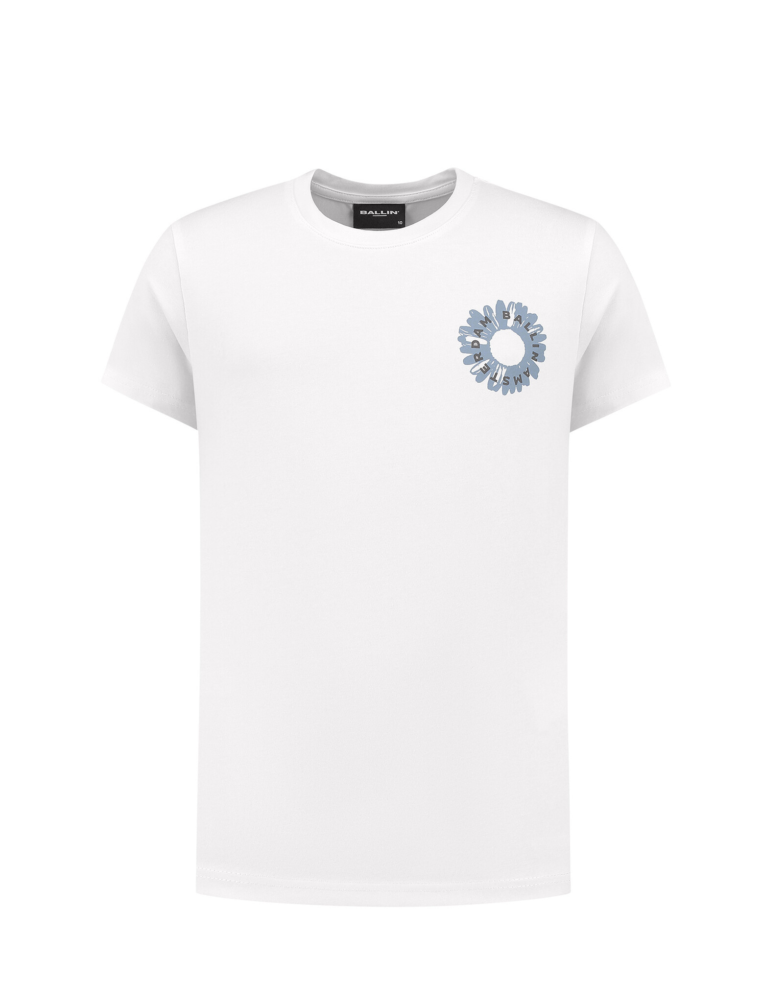 Ballin Zomer t-shirt jongens - wit - Bloom afbeelding