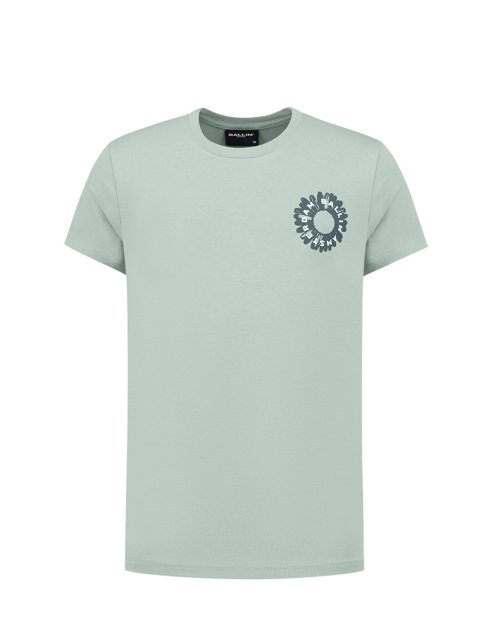 Ballin Zomer t-shirt jongens - groen - Bloom afbeelding