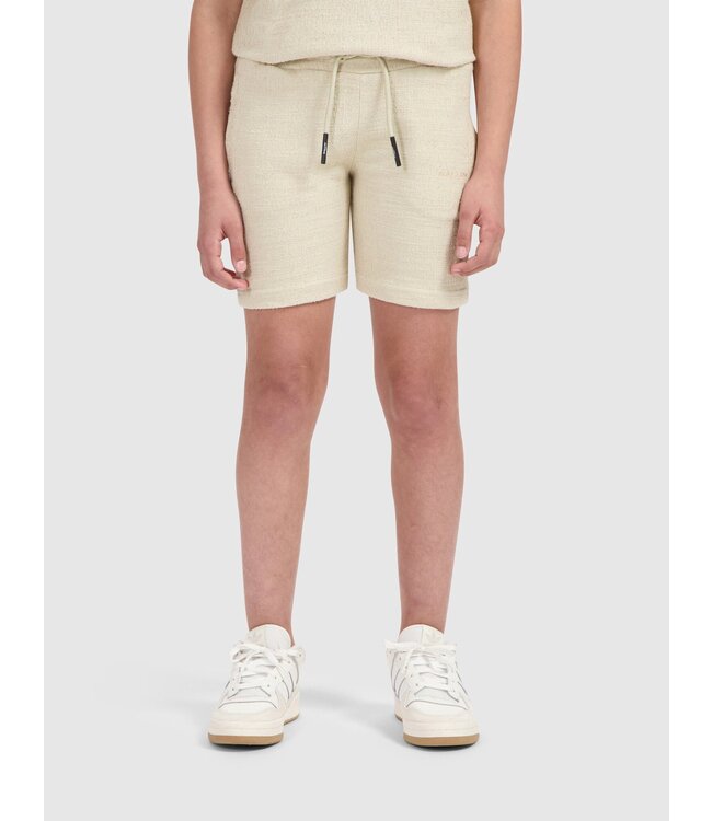 Ballin Zomer short jongens - zand - Icon boucle