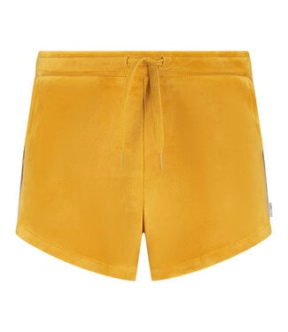 MAYCE zomer short meisjes - oker geel - velvet
