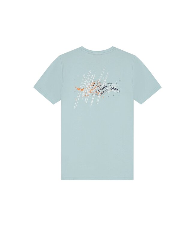 Malelions Zomer t-shirt jongens - sky blauw - Splash