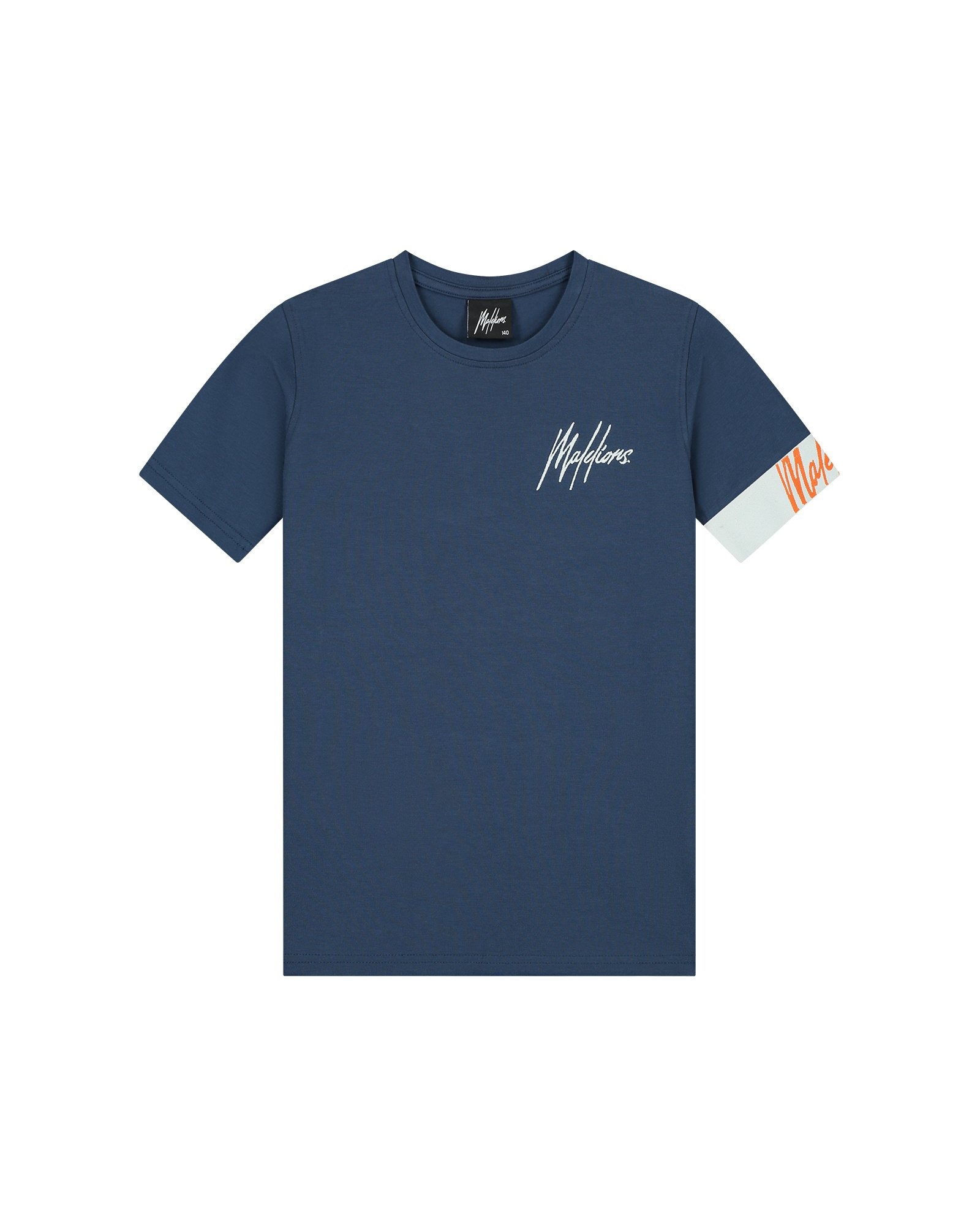 Malelions Zomer t-shirt jongens - navy blauw - Captain 2.0 afbeelding