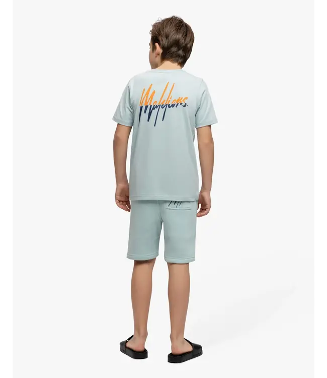 Malelions Zomer short jongens - sky blauw - Split