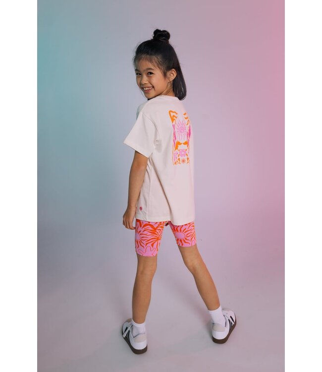 Quapi Zomer shirt meisjes - wit -  Zelie