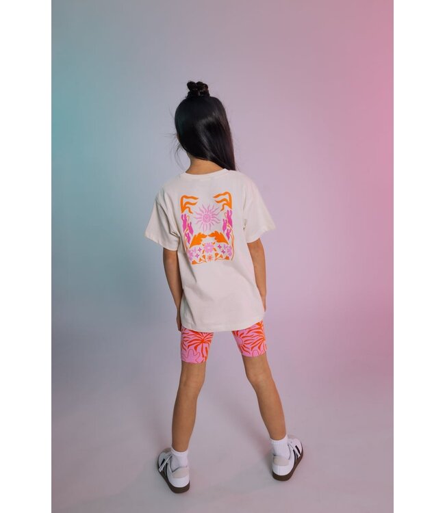 Quapi Zomer shirt meisjes - wit -  Zelie