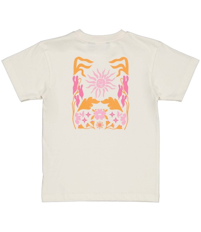 Quapi Zomer shirt meisjes - wit -  Zelie