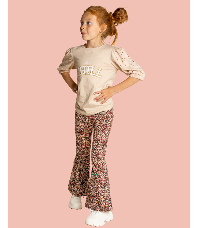 O'Chill Zomer meisjes flair broek multi - Rose