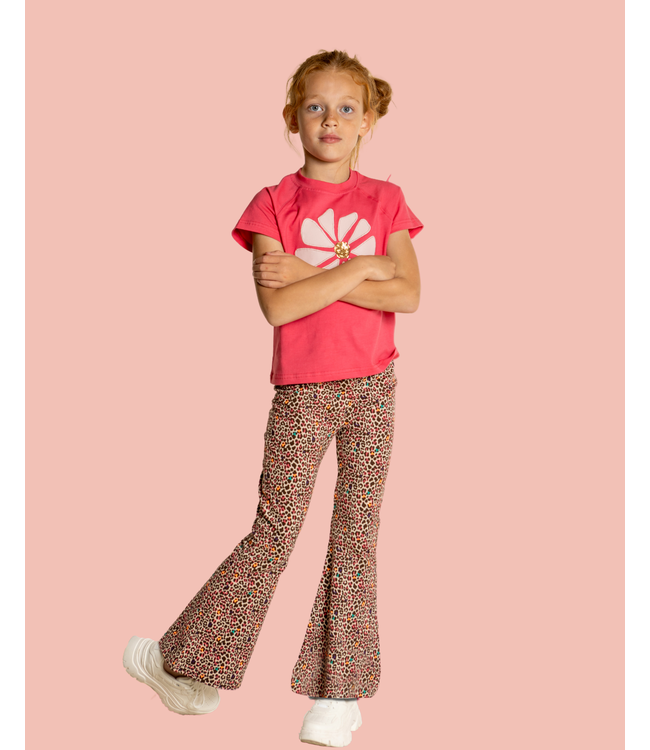 O'Chill Zomer meisjes flair broek multi - Rose