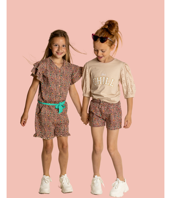 O'Chill Zomer meisjes shirt zand - Vaya