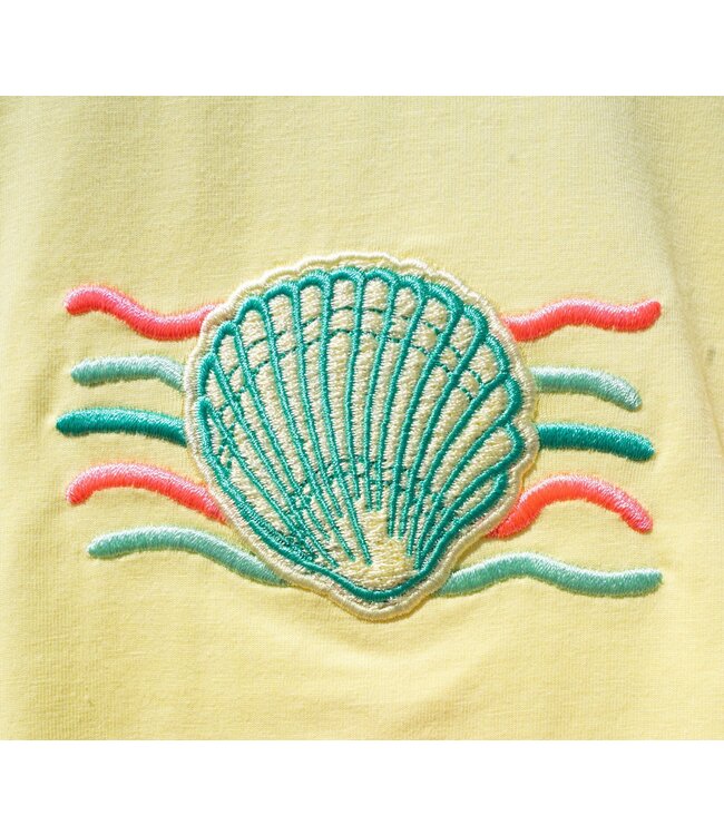 B.Nosy zomer top meisjes - geel - mesh mouwen - Tora