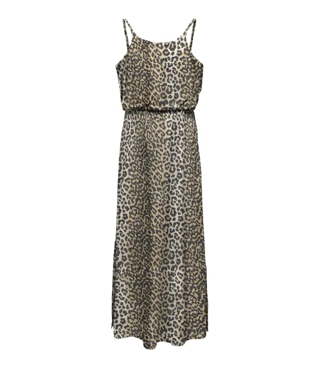 Kids ONLY zomer maxi jurk meisjes - grijs - Kogscarlet-winner