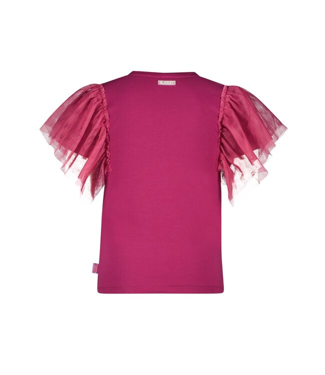 B.Nosy zomer t-shirt meisjes - K3 - fuchsia - mesh - Tora