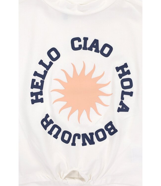 LOOXS 10sixteen Zomer top meisjes - off wit