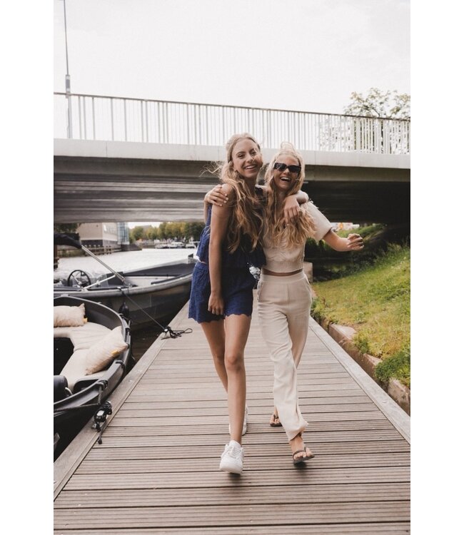 LOOXS 10sixteen Zomer broek meisjes - roze