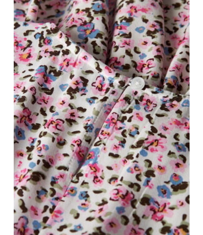 Name it zomer jurk meisjes - wit - Nkfdermi