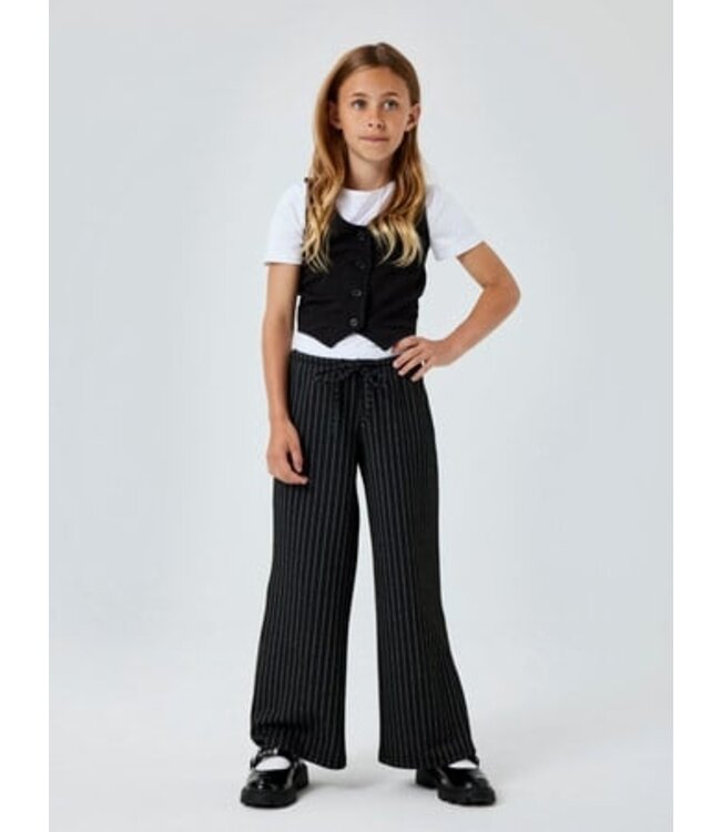 Name it zomer gilet meisjes - zwart - Nkfolgine