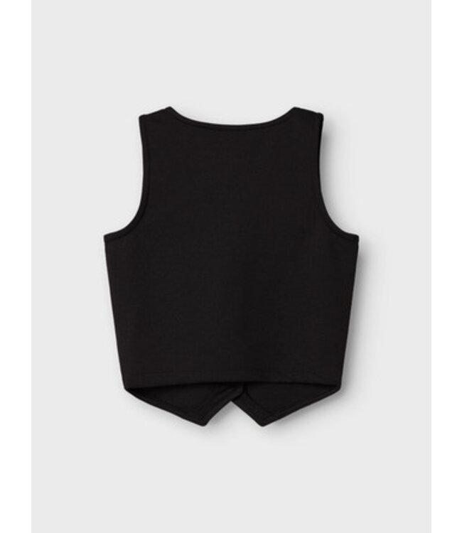 Name it zomer gilet meisjes - zwart - Nkfolgine